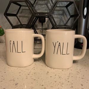 Rae Dunn Fall Y’all matching mug set